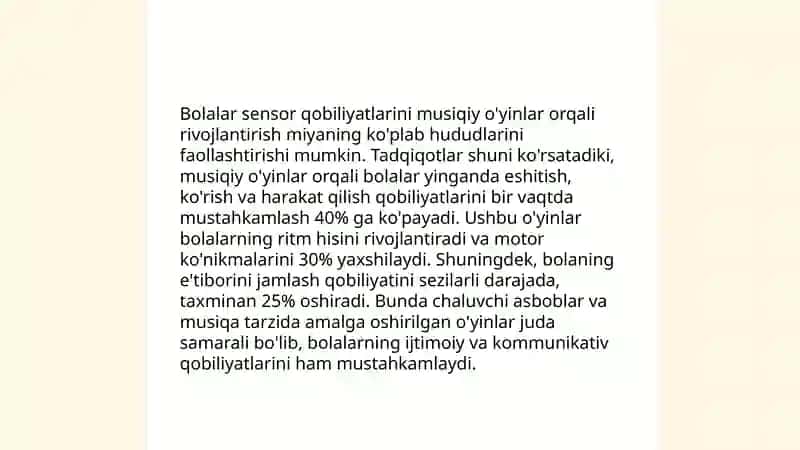 Musiqaviy didaktik o'yinlar 4