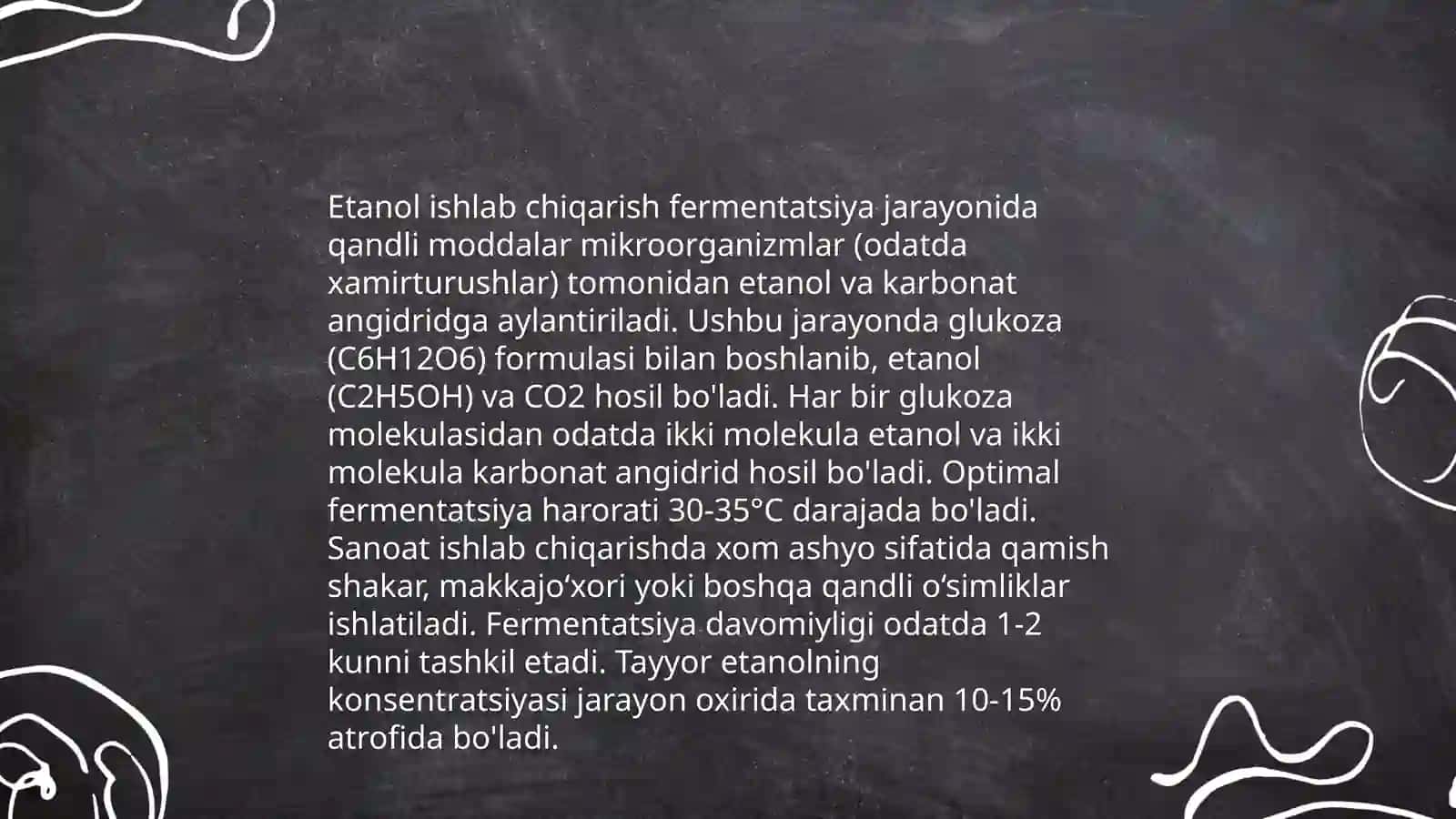 Fermentlarning organik sentiz jarayoni 4