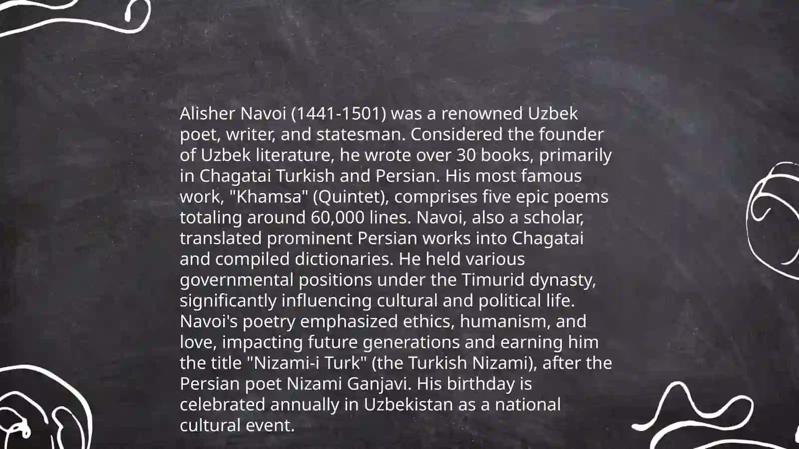 Great personalities of Uzbekistan 4
