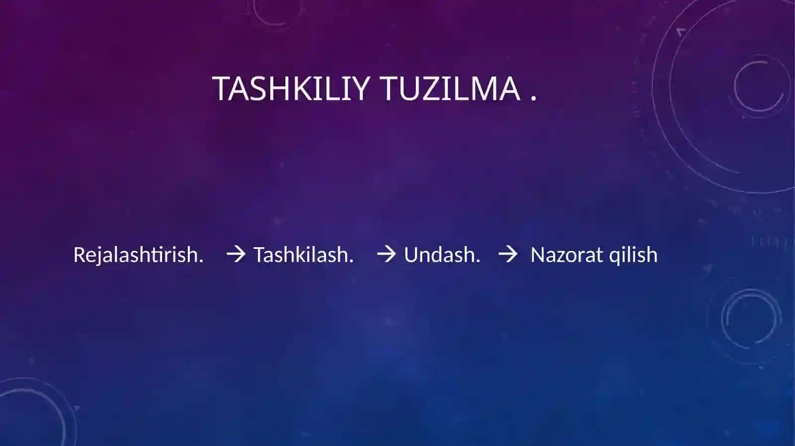 Biznes jarayonlarini loyihalash 4