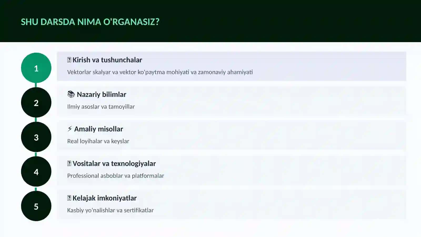 MATEMATIKA — UY VAZIFALARI 4