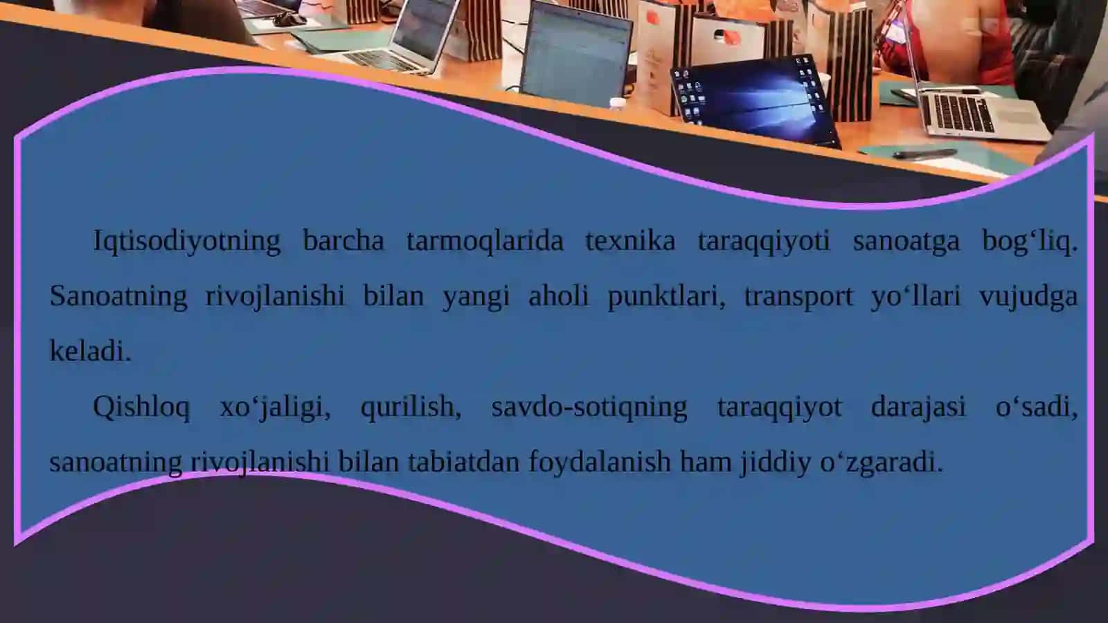 Sanoat – milliy iqtisodiyotning tayanch tarmog‘i 4