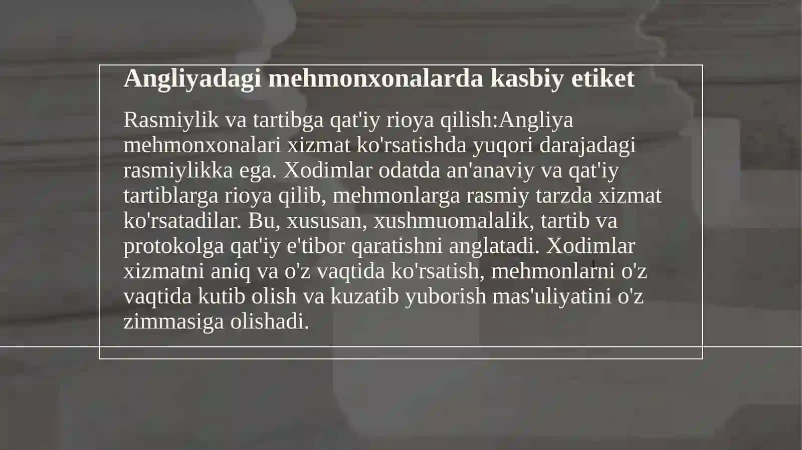 AngliyavaFransiyamehmonxonalaridakasbiyetiketxususiyatlari 4