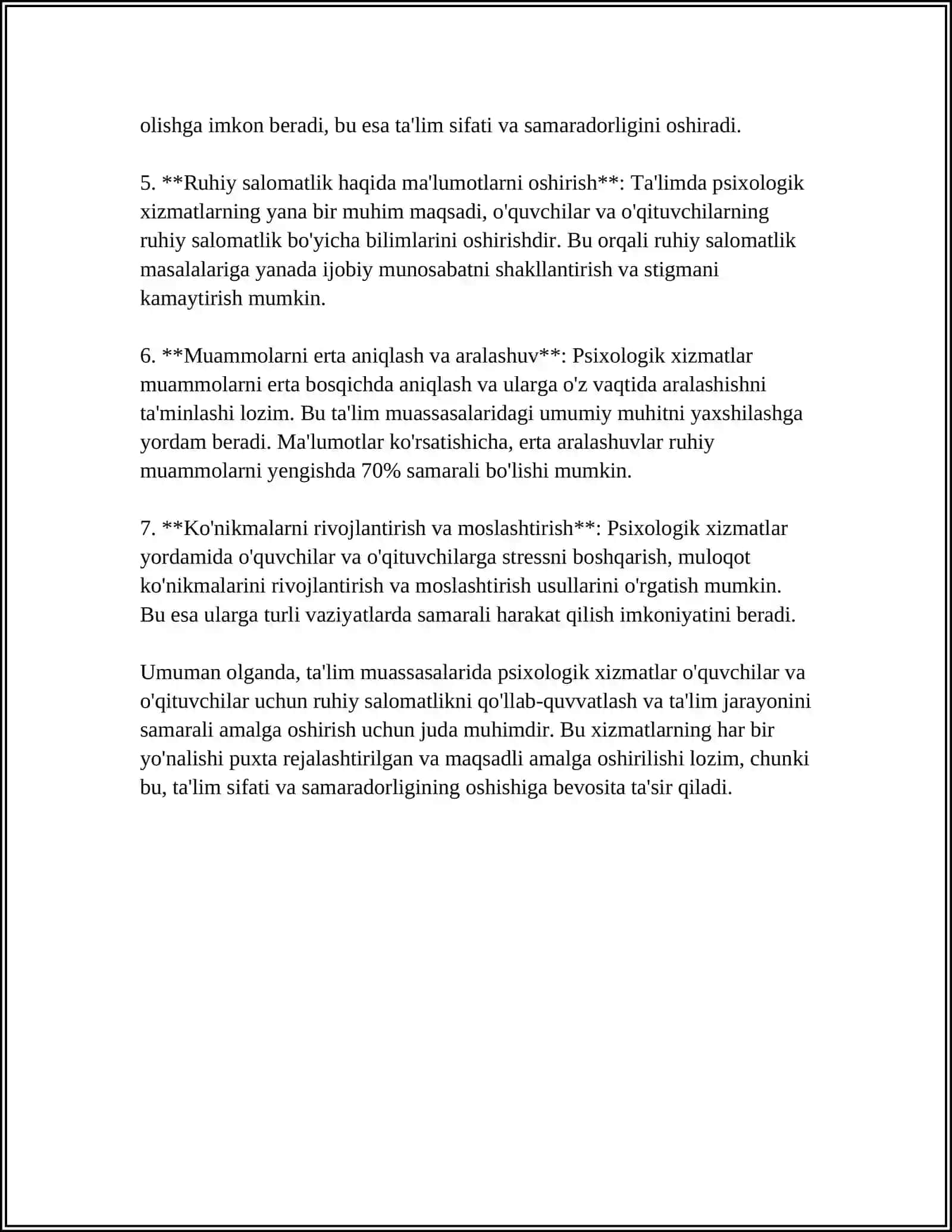 TA'LIMDA PSIXOLOGIK XIZMAT O'RNI 4