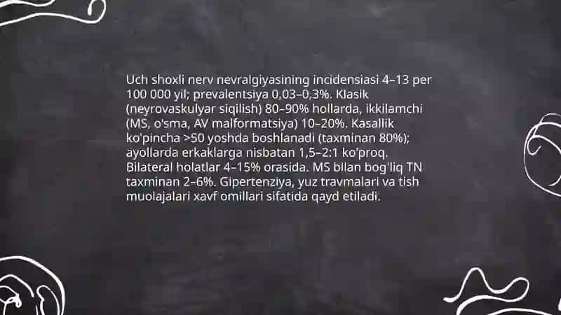 Uch shoxli nerv nevralgiyasi 4