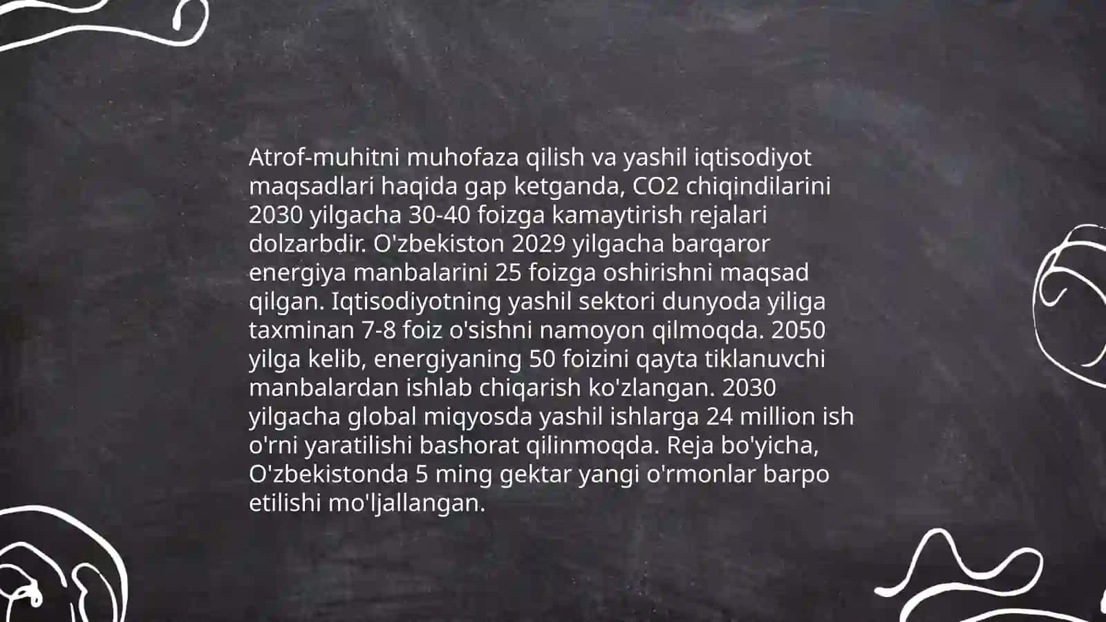 Yashil iqtisodiyot 4