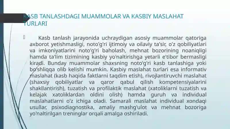 Mehnatni tashkil qilish psixologiyasi 4