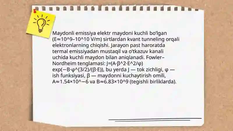 Vakumda elektr toki 4