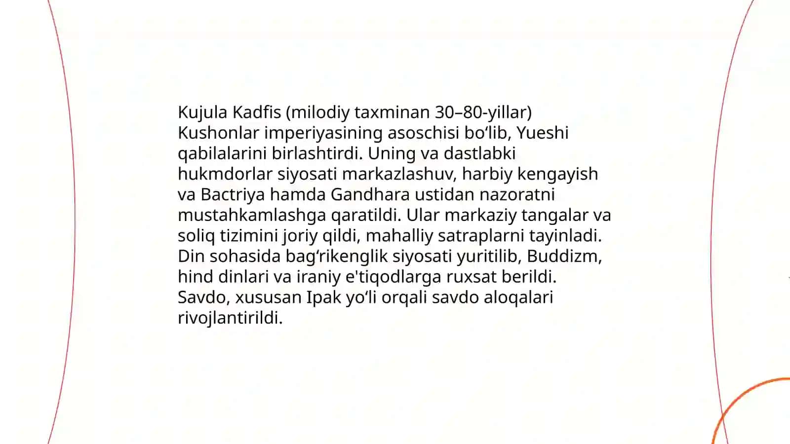Kushonlar imperiyasi davrida davlatchilik tarixi 4