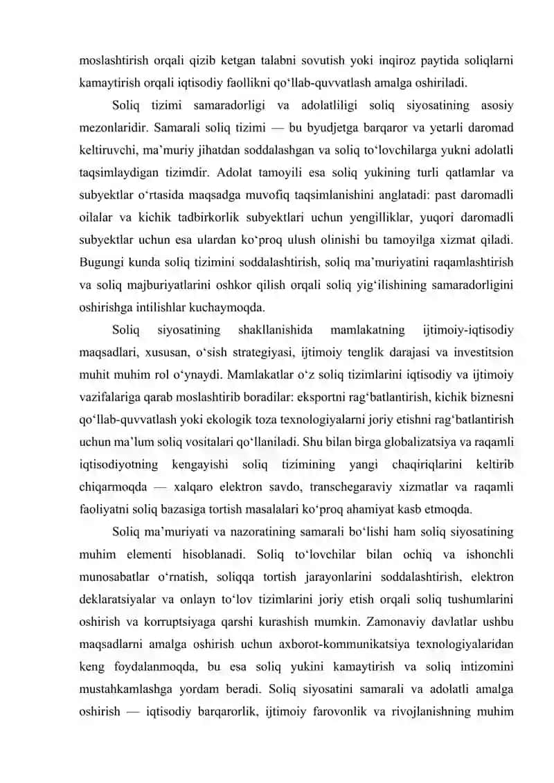 Soliqlarning elementlari va ularga tavsif 4