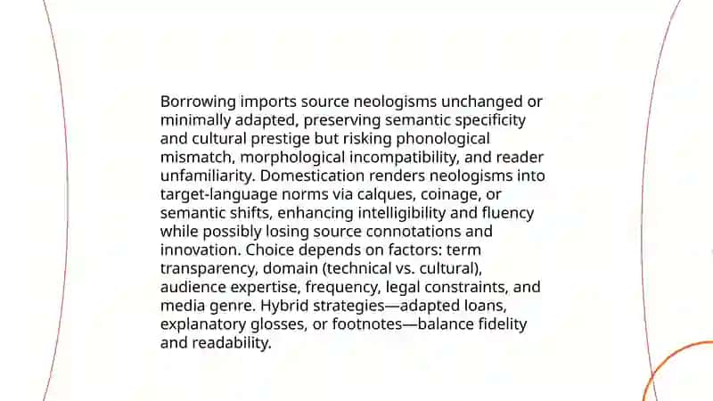 Translation of Neologisms 4