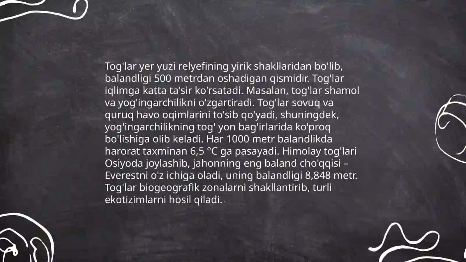 Geografik omillarning iqlimga ta'siri 4