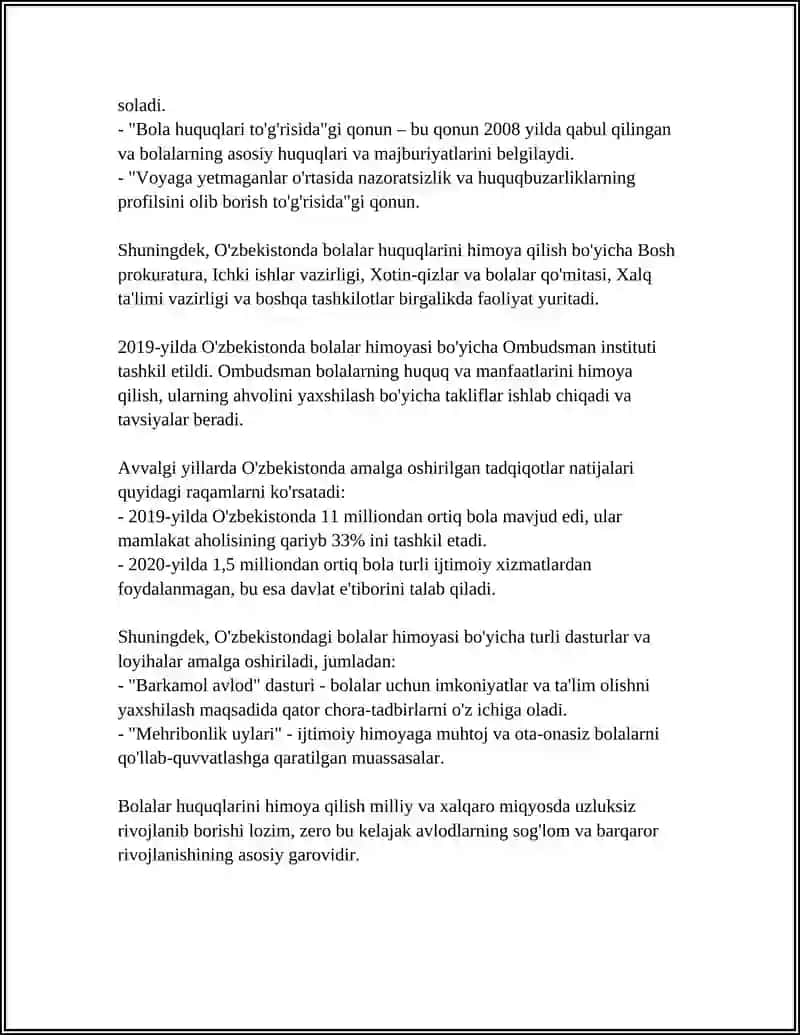 Bolalar va yoshlarni ijtimoiy himoyalash 4