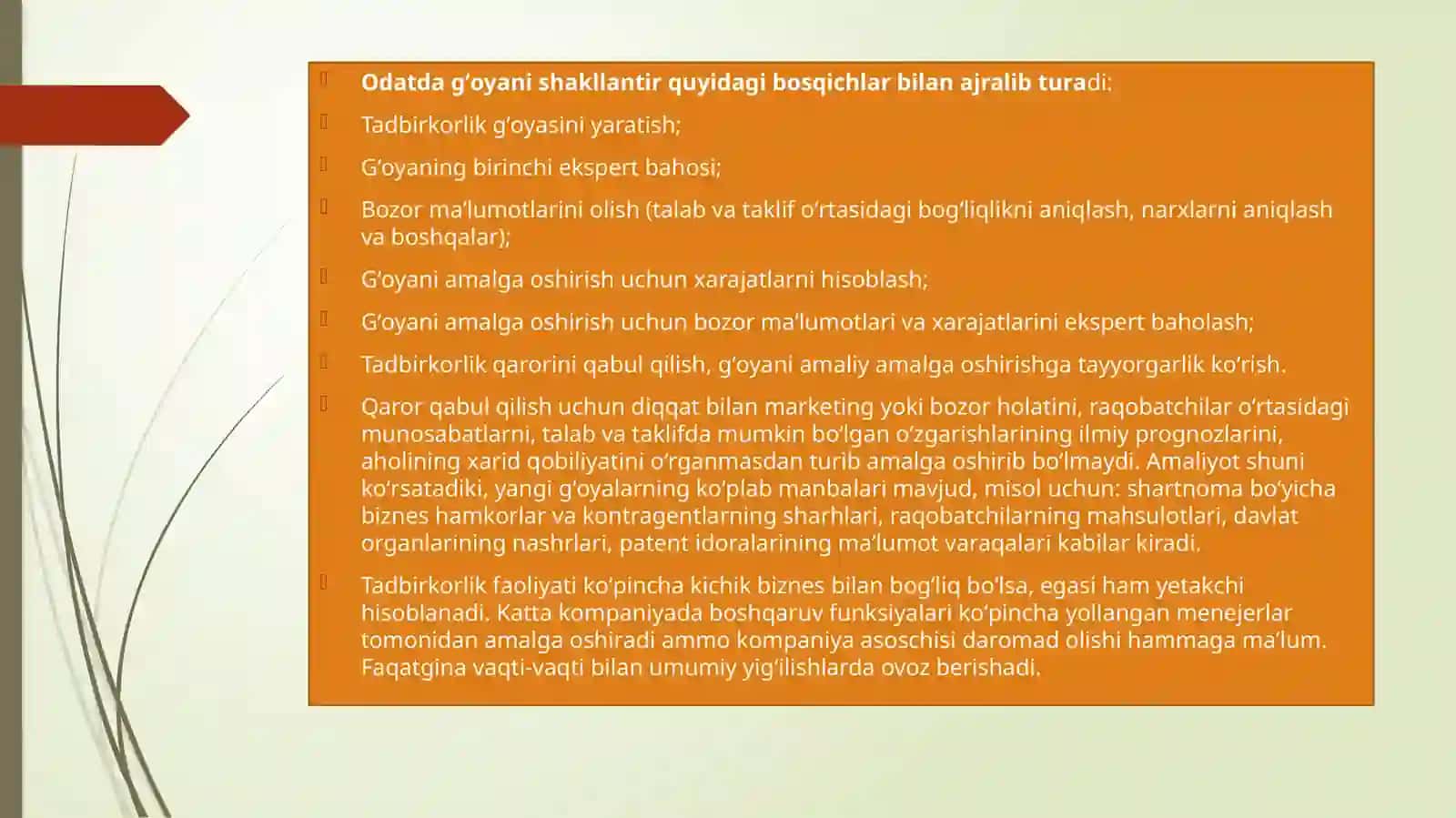 Tadbirkorlik faloliyati va Biznes huquqi 4