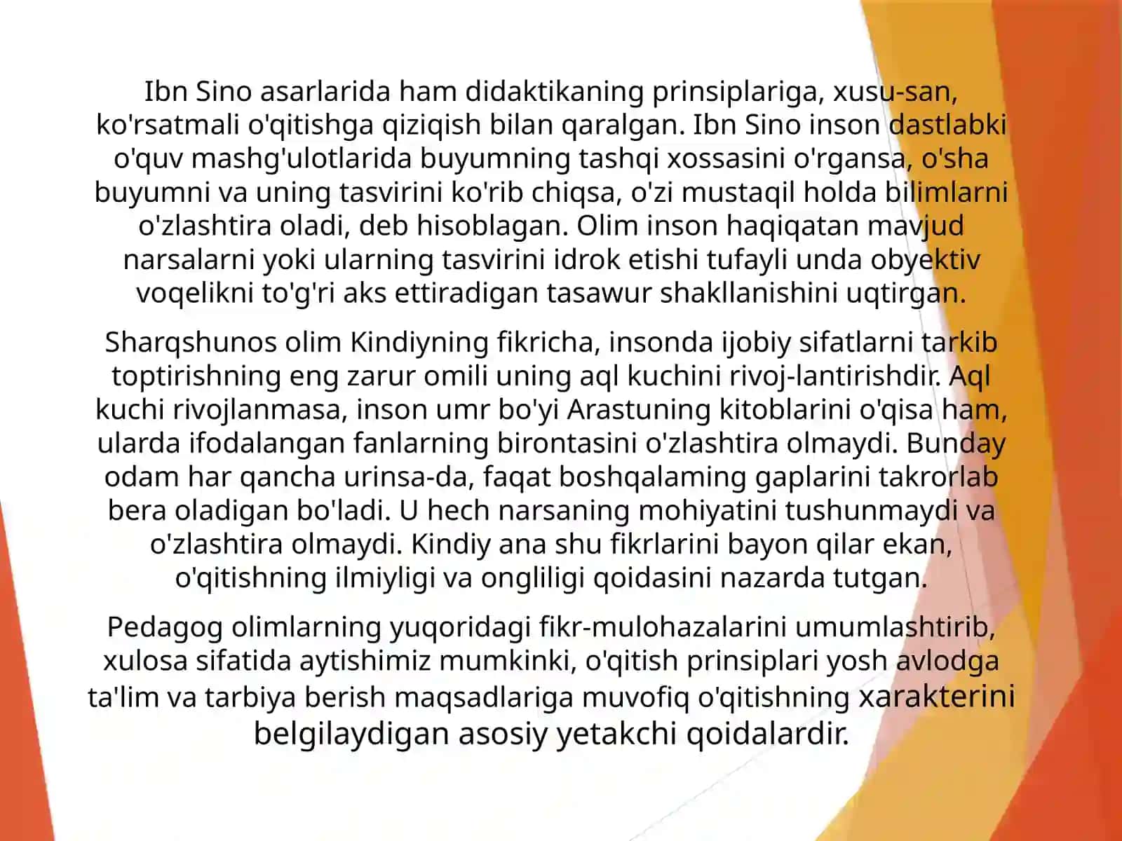 Tarbiya qonuniyatlari va tamoyillari 4