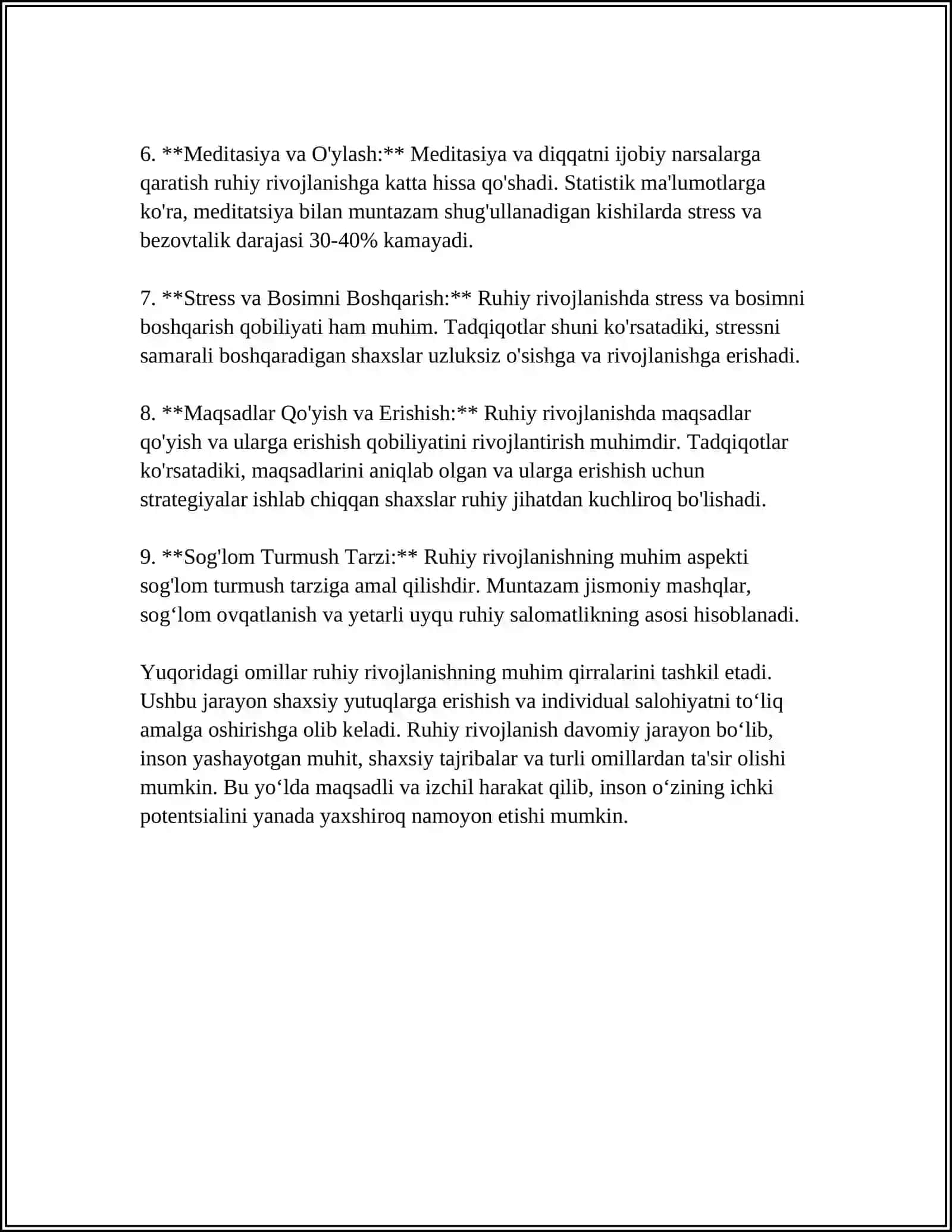 PSIXIKANI RIVOJLANISH BOSQICHLARI 4