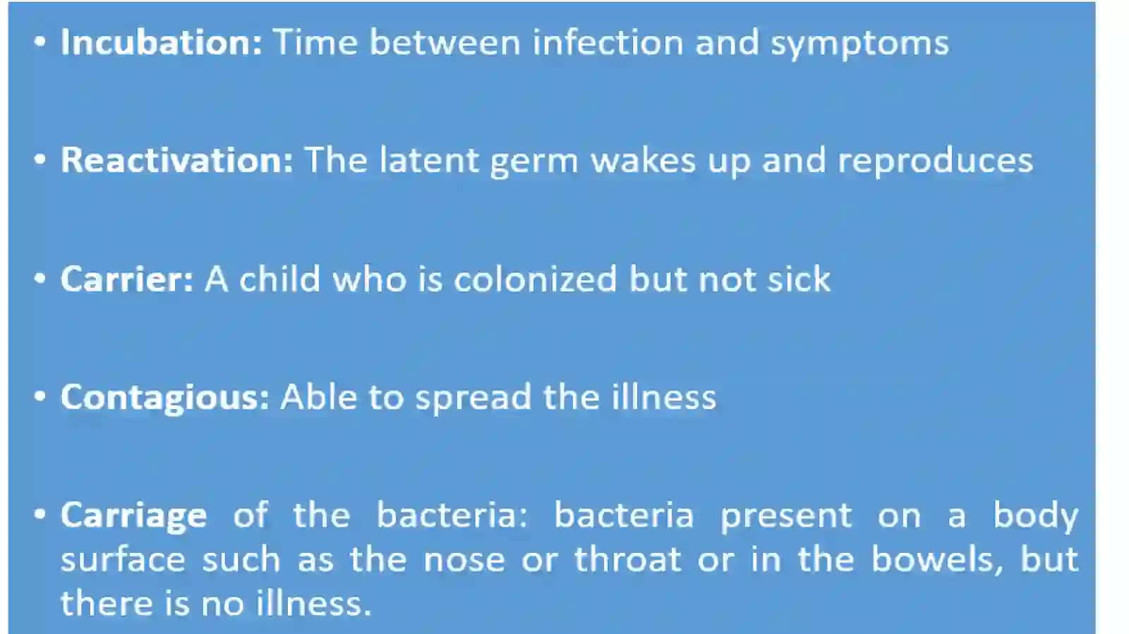 Common Pediatric Diseases and Their Medical Terminology 4