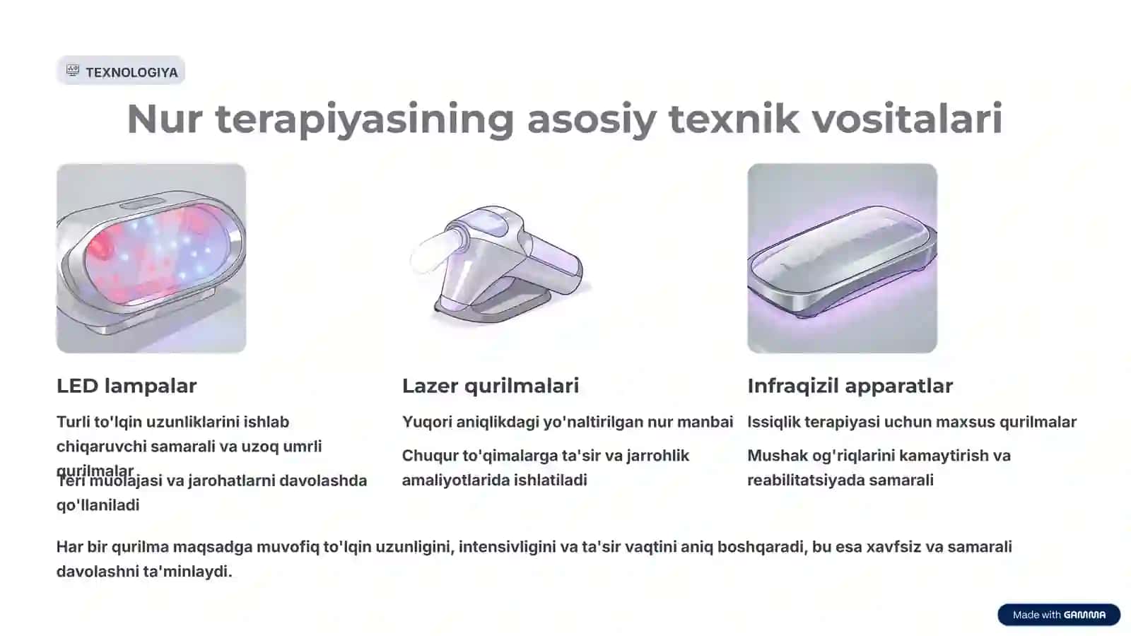 Nur terapiyasi fizik va texnaik asoslari 4