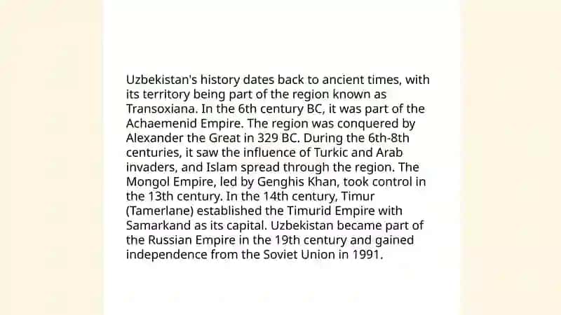 Geography of Uzbekistan 4
