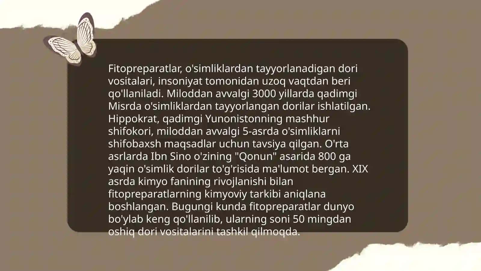 Fitopreparatlar va ularning qoʻllanilishi 4