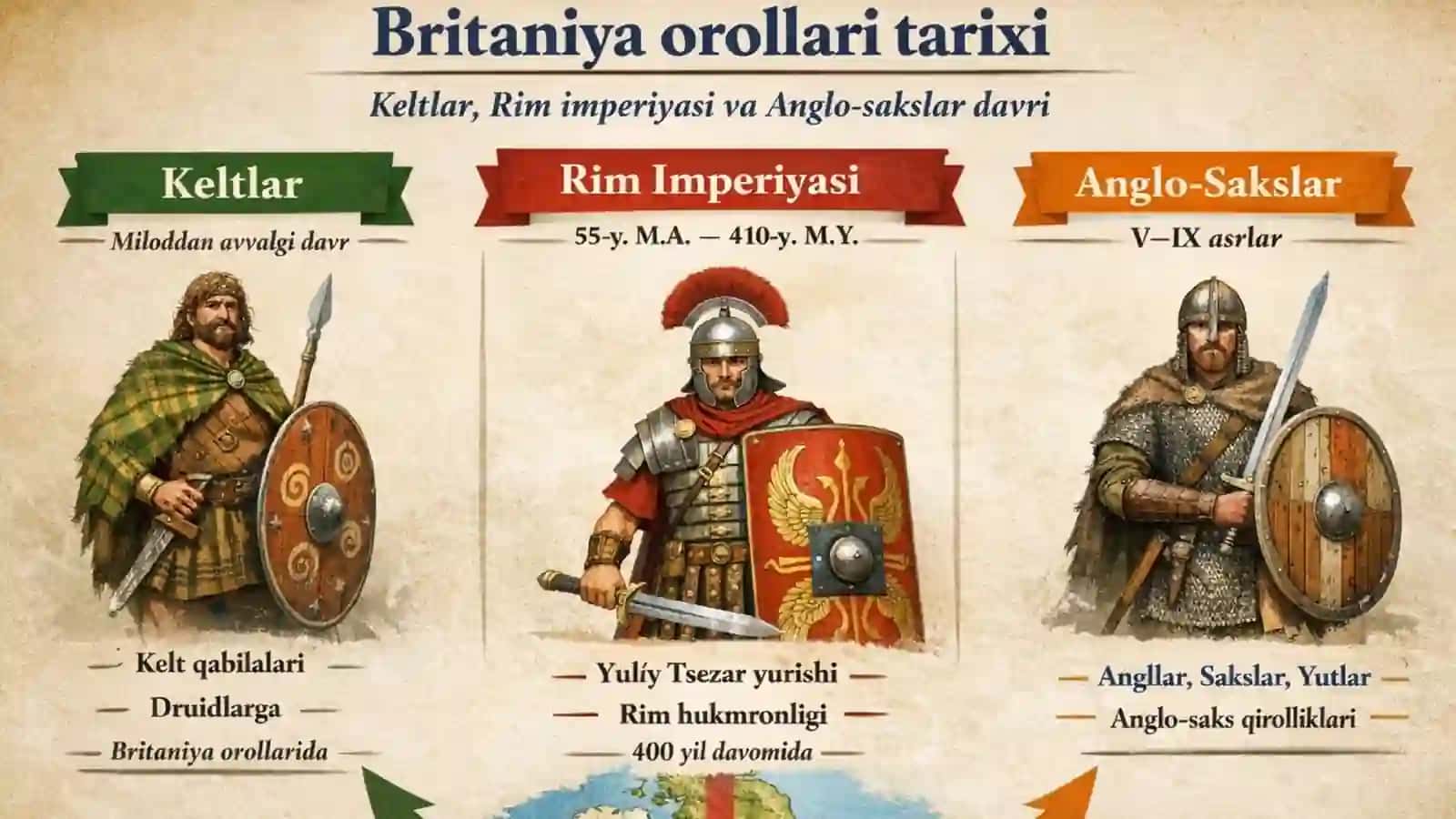 Buyuk Britaniyaning vujudga kelishi 4