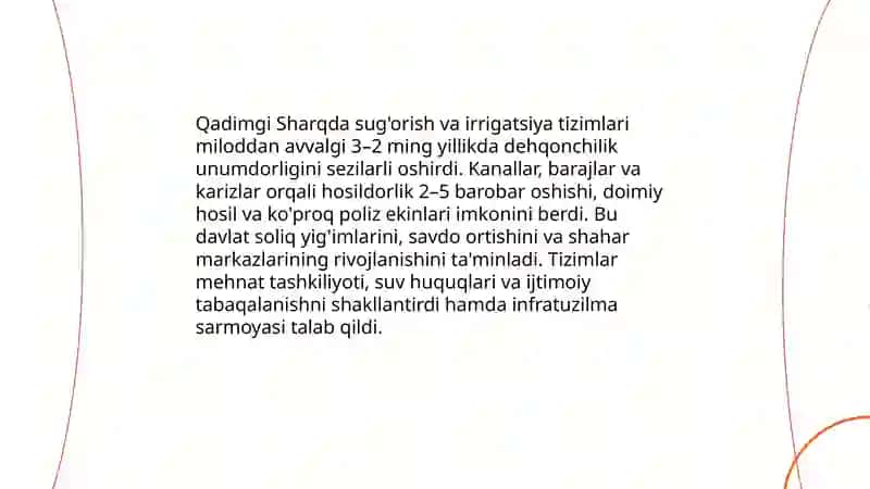Qadimgi sharqdagi iqtisodiy g'oyalar 4