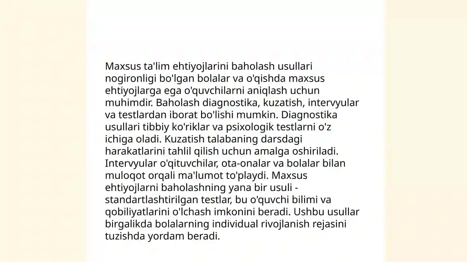 Inklyuziv ta'lim strategiyalari 4