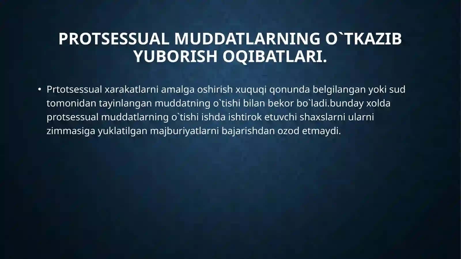 Protsessual muddatlar 4