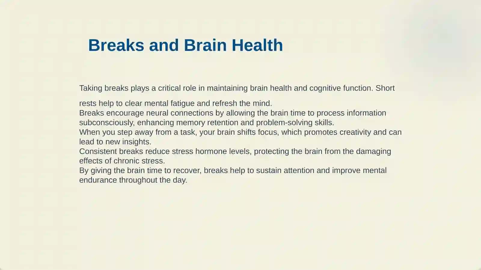 I COULD DO WITH A BREAK 4