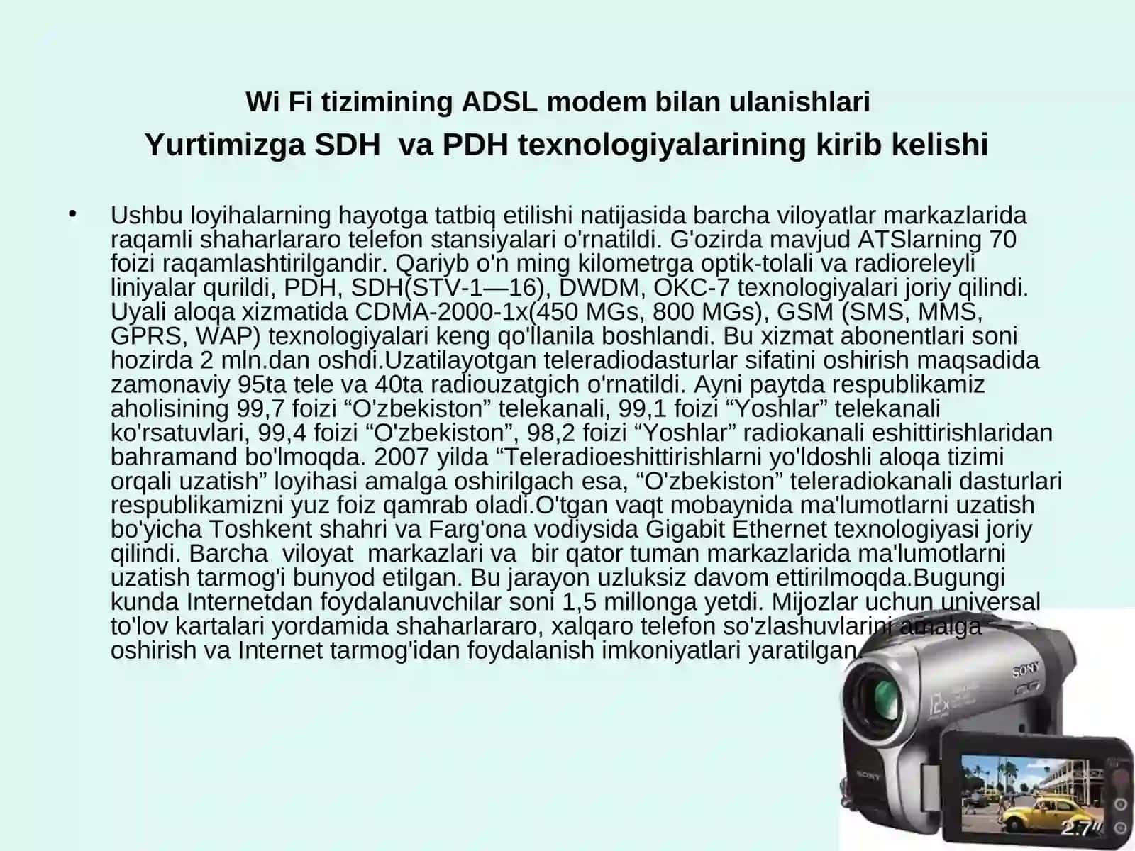 Wi Fi texnologiyasining rivojlanishi 4