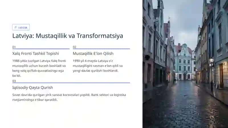Boltiqbo'yi Davlatlari: Mustaqillik va Rivojlanish Yo'li 4