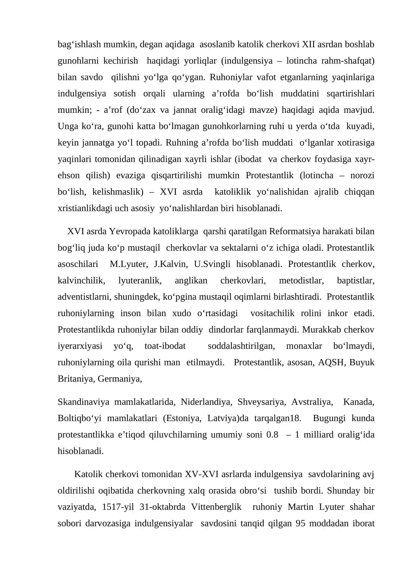 XVI-XVII asrlarda Katolik cherkovi 4