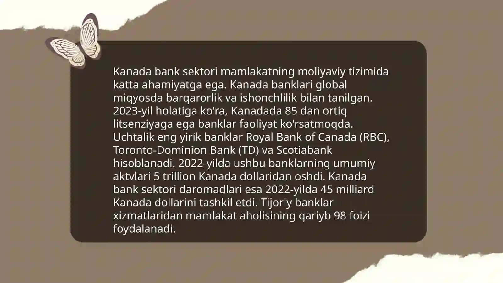 Kanada moliya tizimi 4