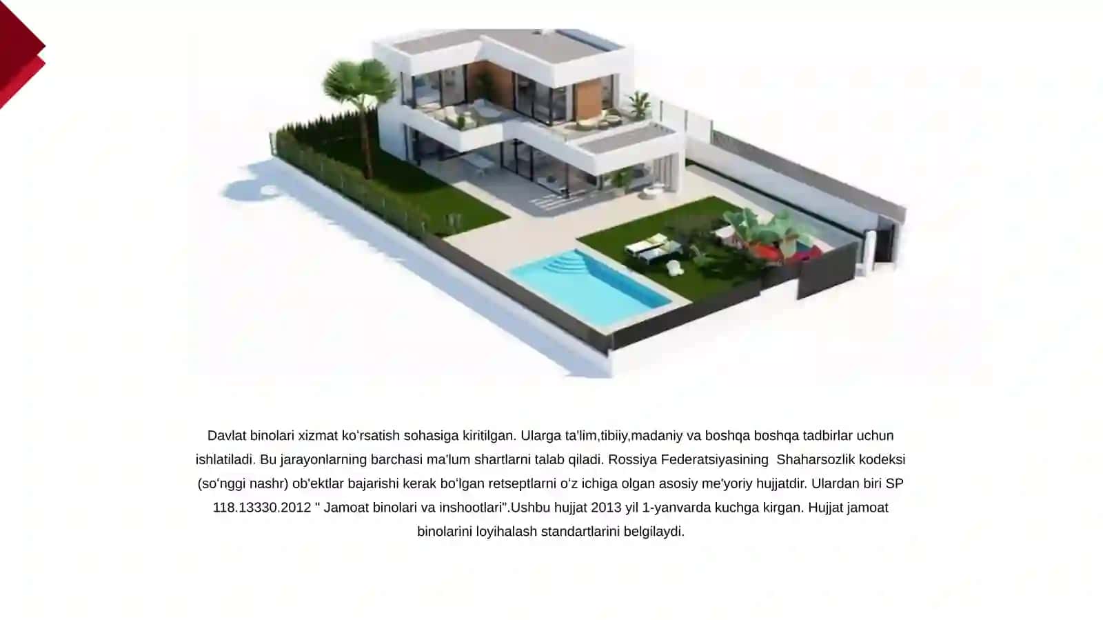 Jamoat binolarini loyihalashning markazlashgan sxemasi 4