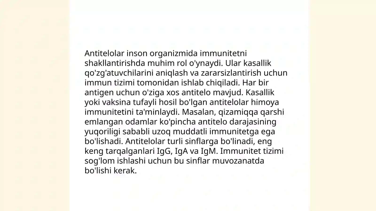 Immunoglobulinlar va ularning turlari 4