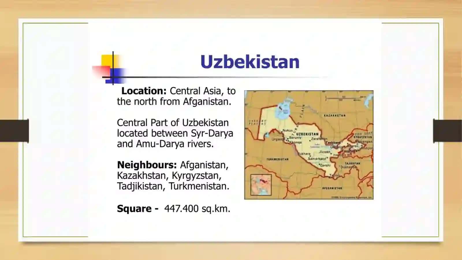 Government of the Republic of Uzbekistan. TheOliyMajlisof theRUz. Political parties. Elections 4