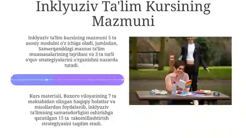Inklyuziv Ta'lim Kursi 4