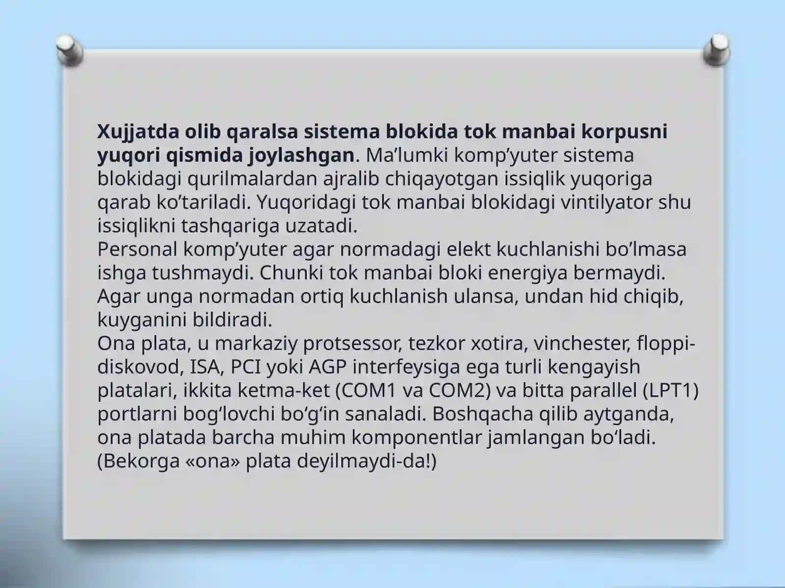 SISTEMA BLOKI TARKIBI 4