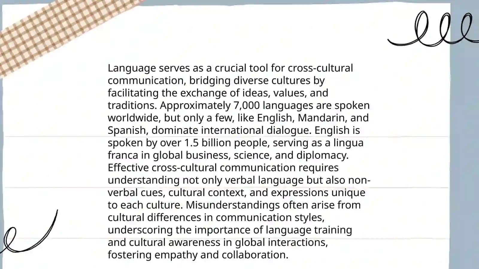 The Role of Language in Human Evolution 4