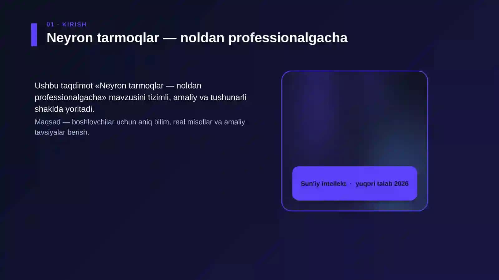 Neyron tarmoqlar — noldan professionalgacha 4