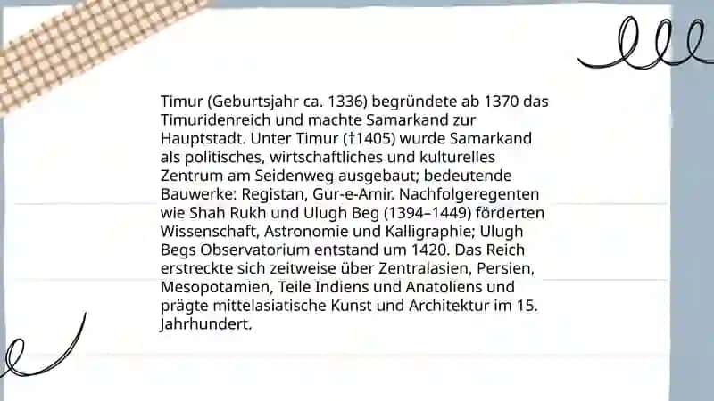 Über Samarkand 4