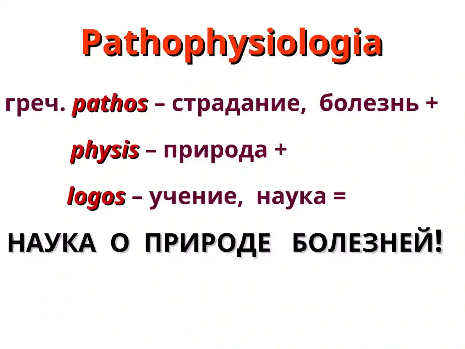ПАТОФИЗИОЛОГИЯ 4