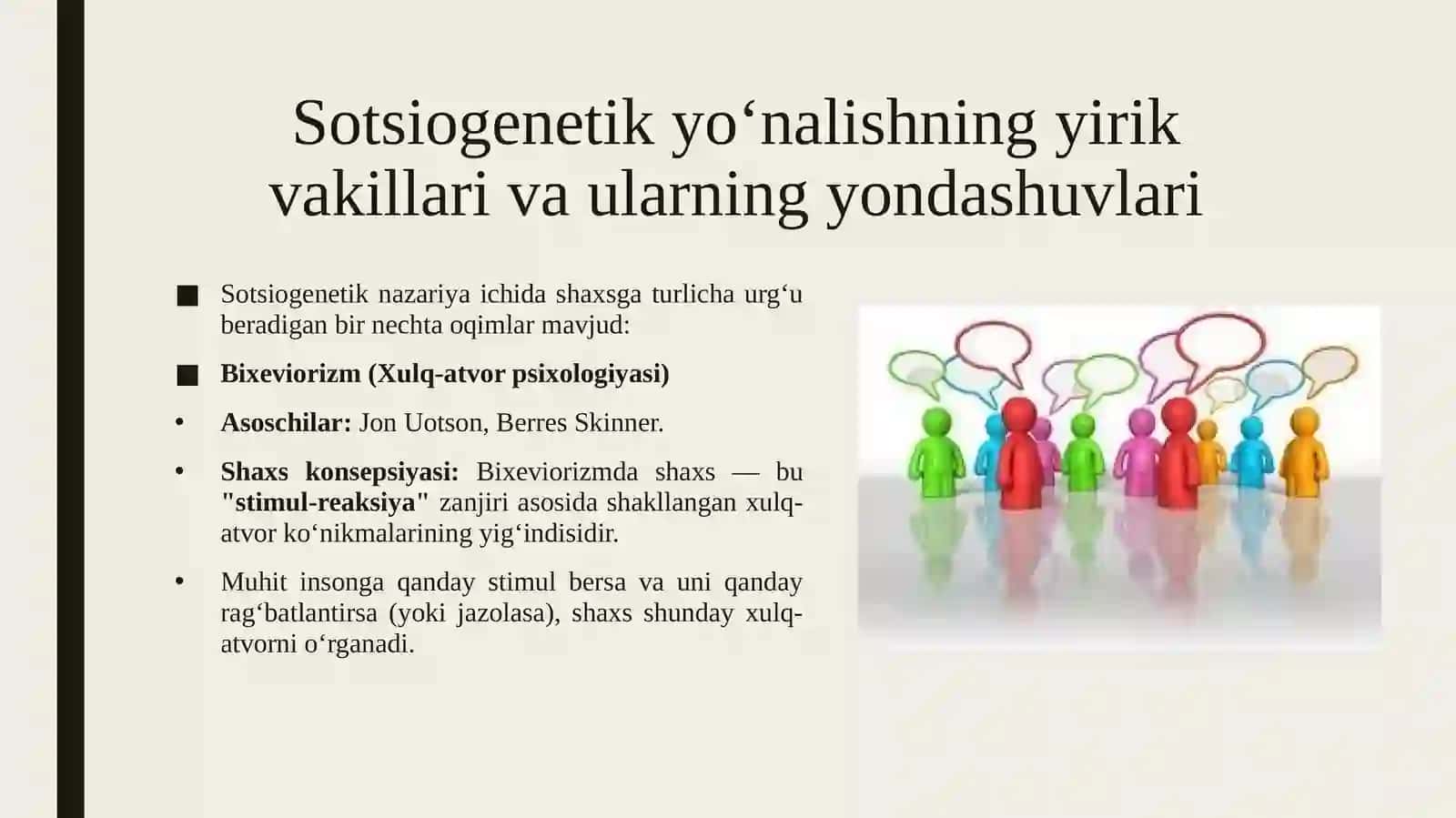 Sotsiogenetik nazariyada shaxs 4