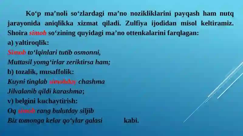 Fikrni aniq ifodalash 4