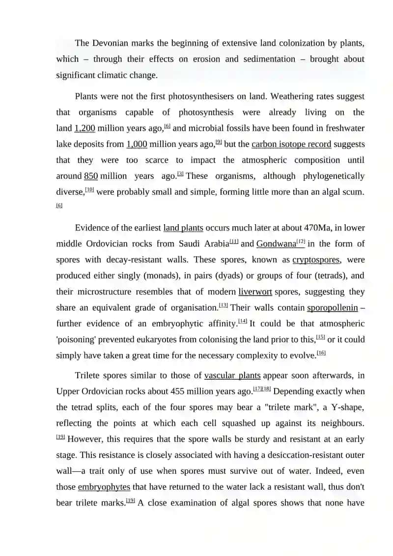 Evolutionary history of plants 4