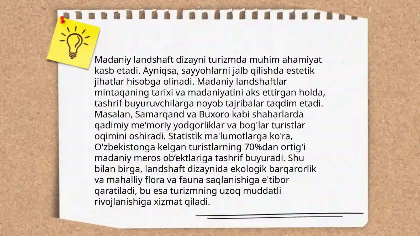 Madaniy Meros Obyektlari Turizm Rivojlanishi 4