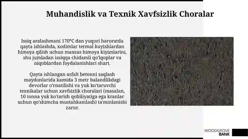 Eski Asfalt Betonni Qayta Ishlash 4
