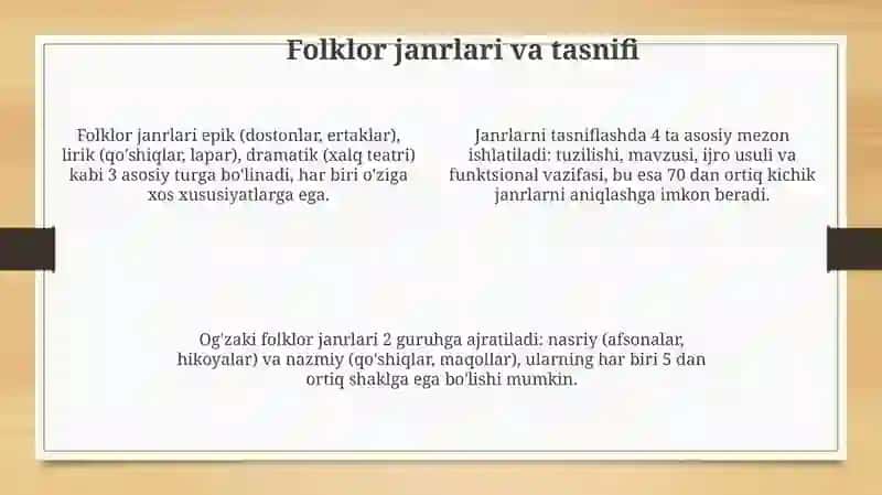 Folkyorshunoslik asoslari 4
