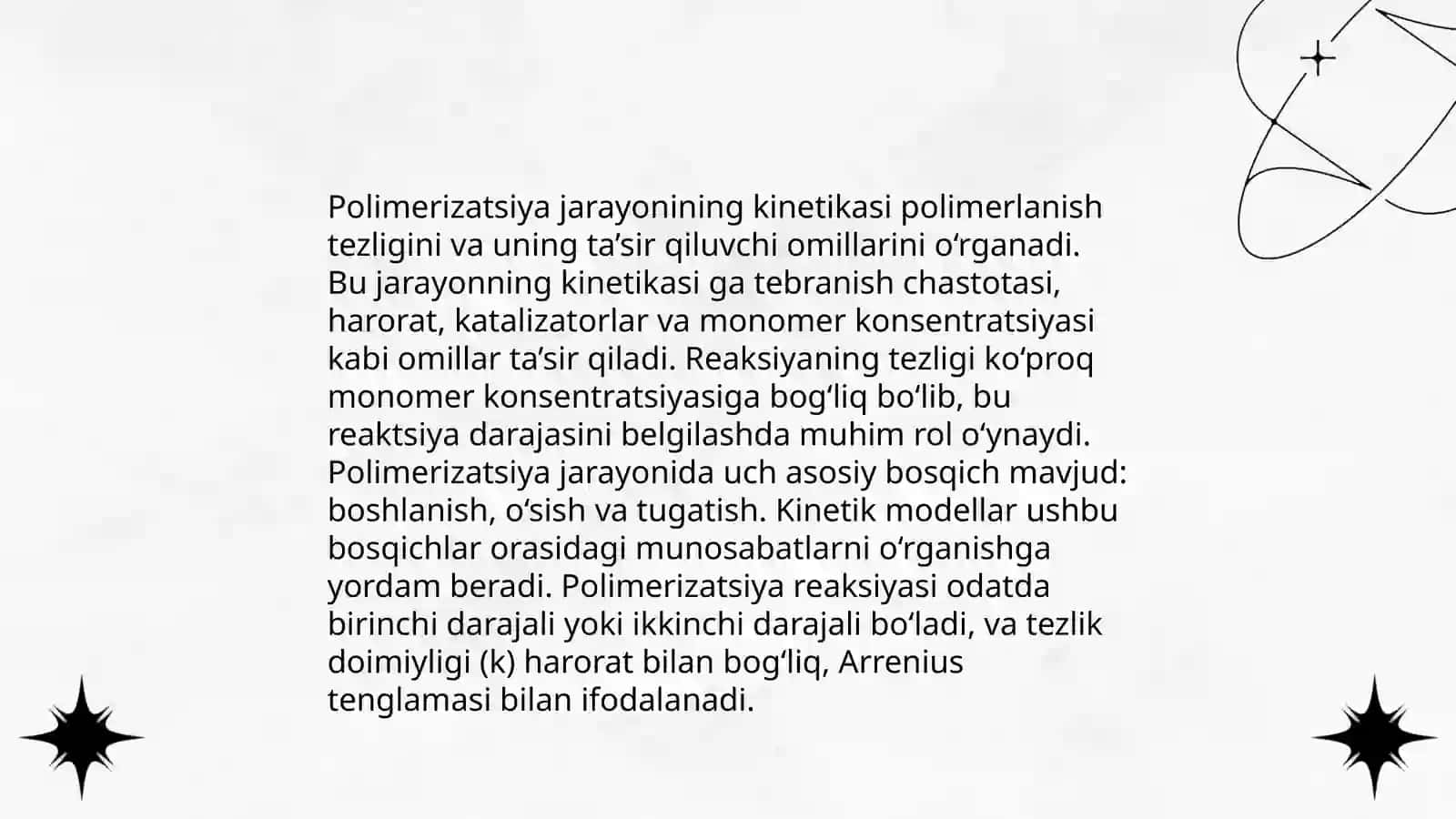 Sopolimerlanish konstantalarini aniqlash usullari 4