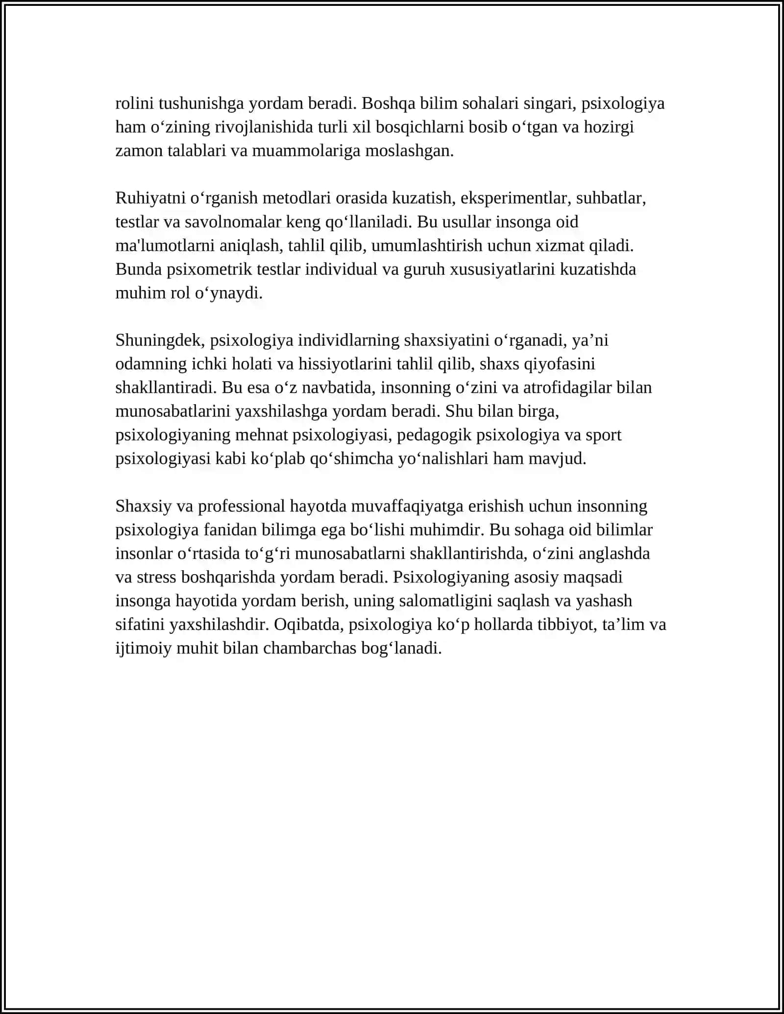 PSIXOLOGIYA HAQIDA TUSHUNCHA 4